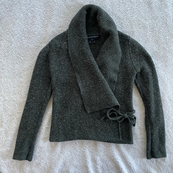 French Connection Autumn Walk Wrap Sweater - Picture 1 of 4